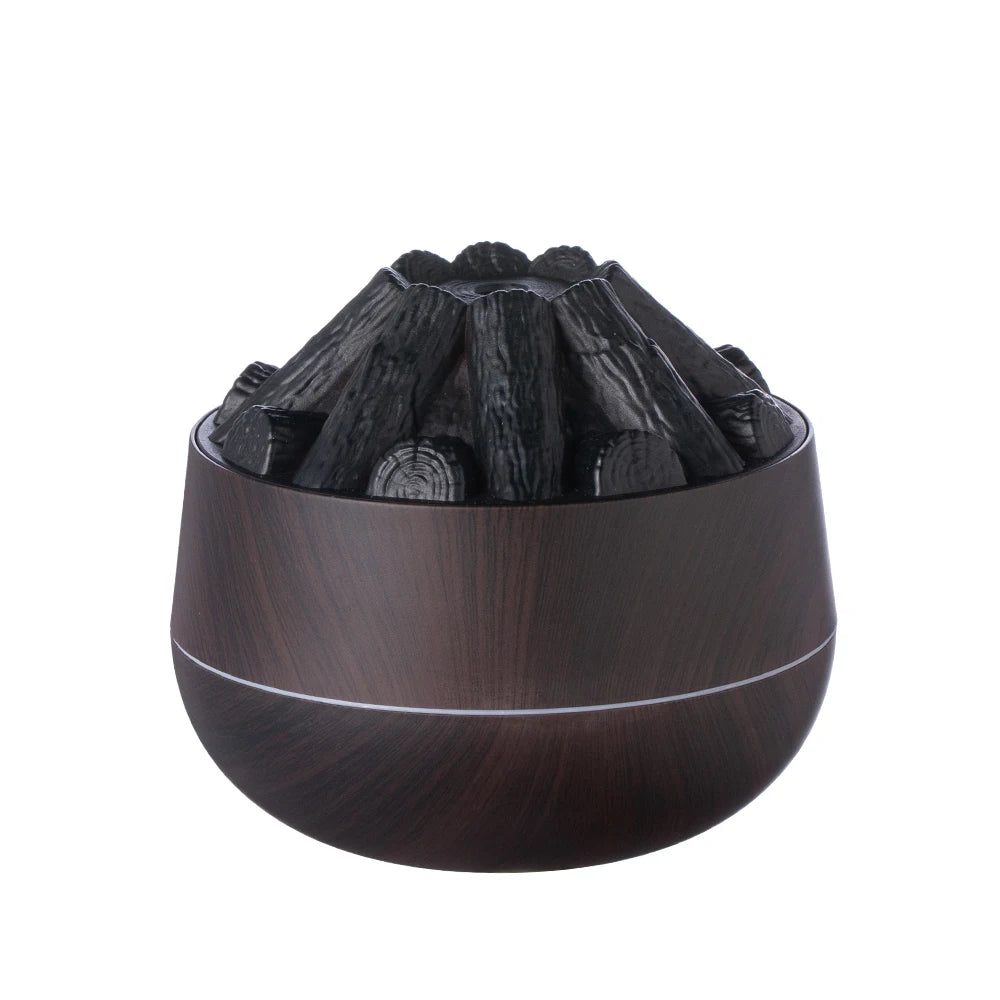 LumiBreeze Pro – Charcoal-Effect Aroma Humidifier