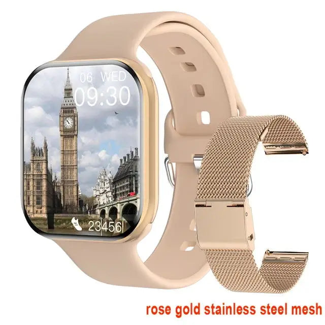 2025 Series 10 AquaLink GPS Smartwatch – NFC, Waterproof, for iPhone & Android