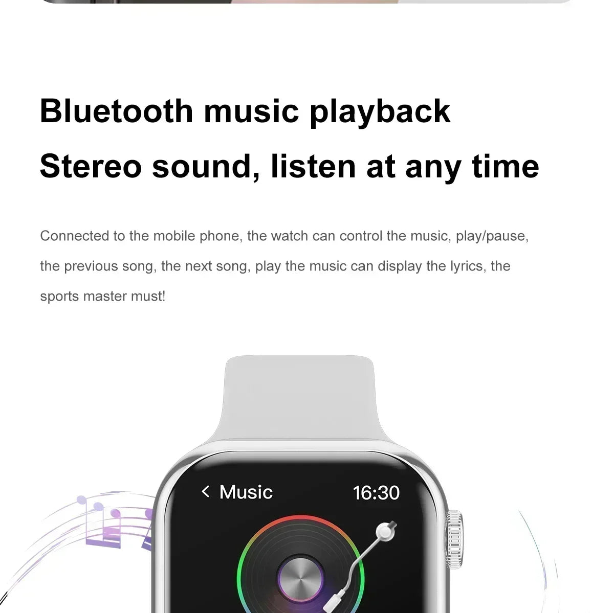 2025 Series 10 AquaLink GPS Smartwatch – NFC, Waterproof, for iPhone & Android