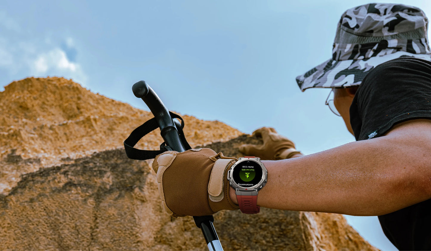 IronPeak Ultra GPS Watch – Military-Style, Dual-Band GNSS, 5 ATM