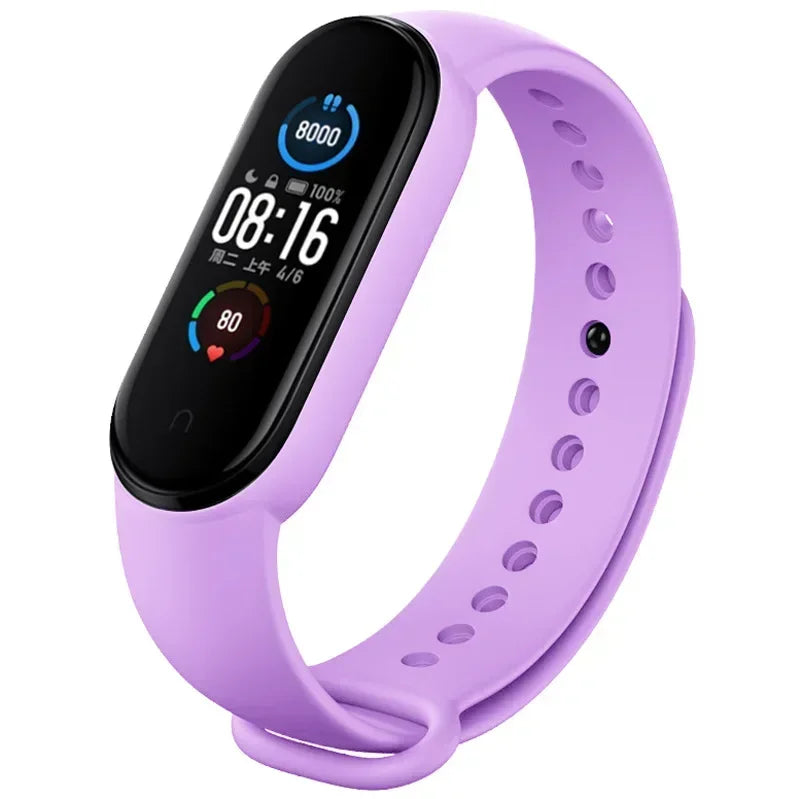 FlexFit Strap β Silicone Wristband for Mi Band 3β7