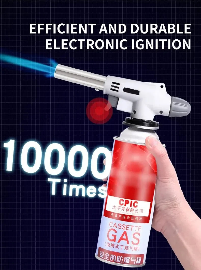 TrailFlame Gas Blow Torch – BBQ, Camping & Cooking