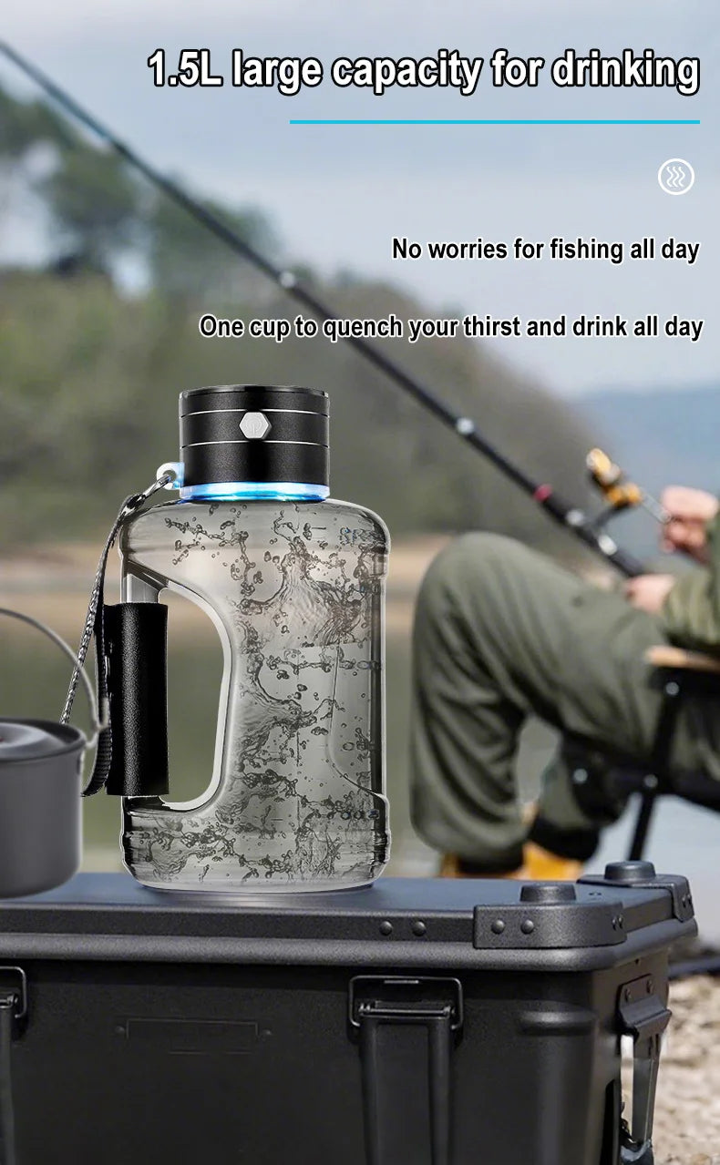 HydroPure 1500 – Portable Hydrogen Water Bottle with Ioniser & Filter