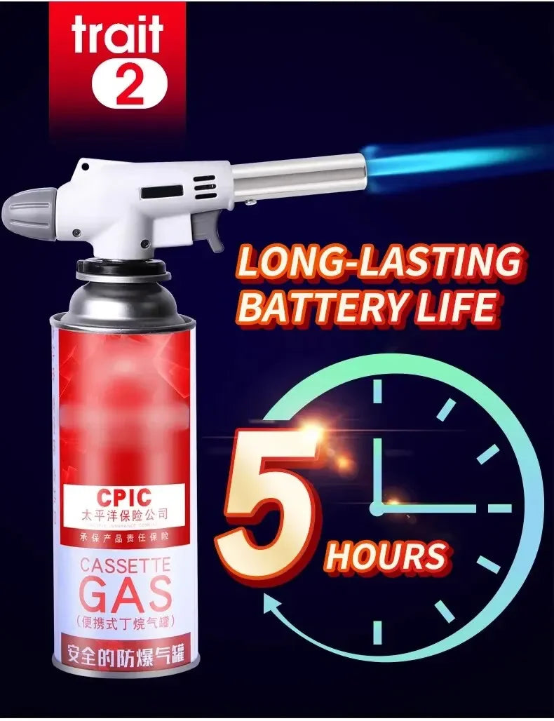 TrailFlame Gas Blow Torch – BBQ, Camping & Cooking