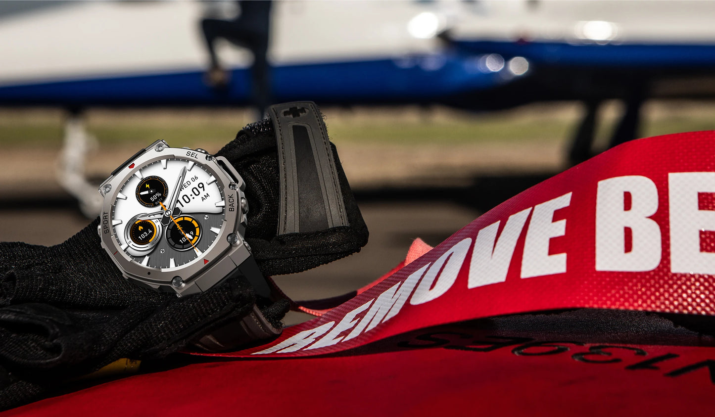 IronPeak Ultra GPS Watch – Military-Style, Dual-Band GNSS, 5 ATM