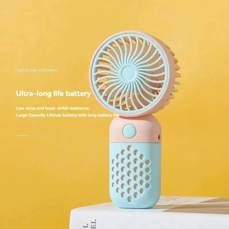 Nuevo ventilador de carga portátil (2025): Mini USB Pocket Breeze