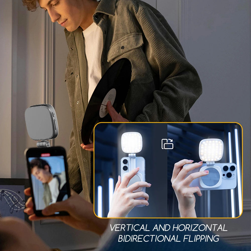 SnapBright™ Magnetic Mirror Fill Light