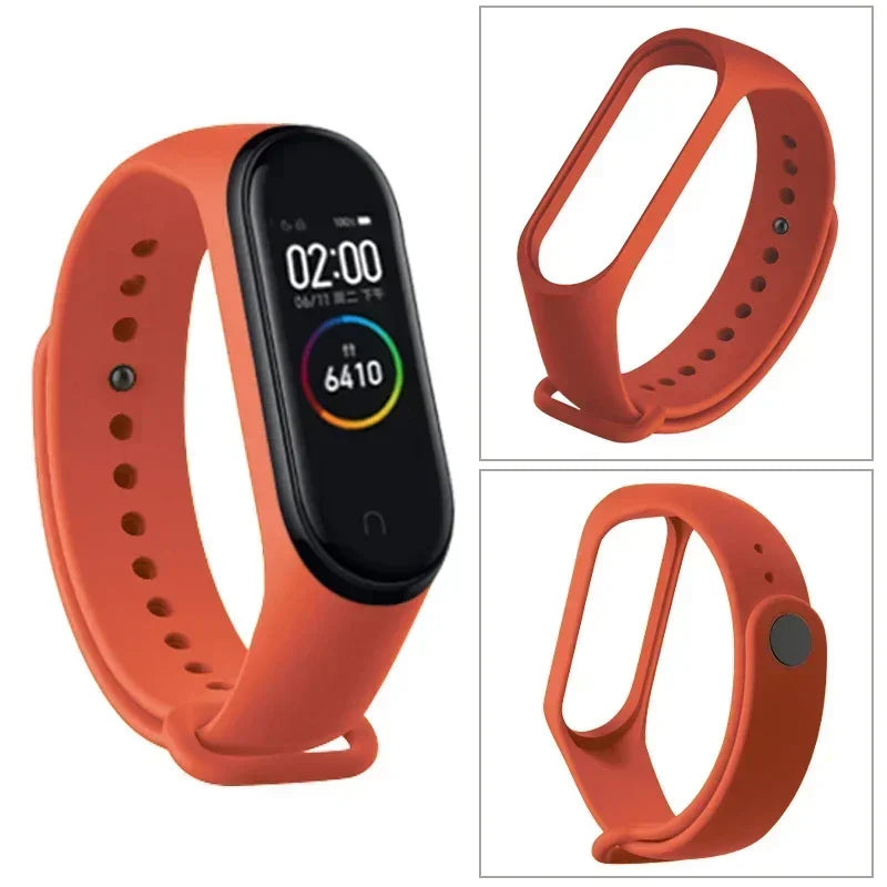 FlexFit Strap β Silicone Wristband for Mi Band 3β7