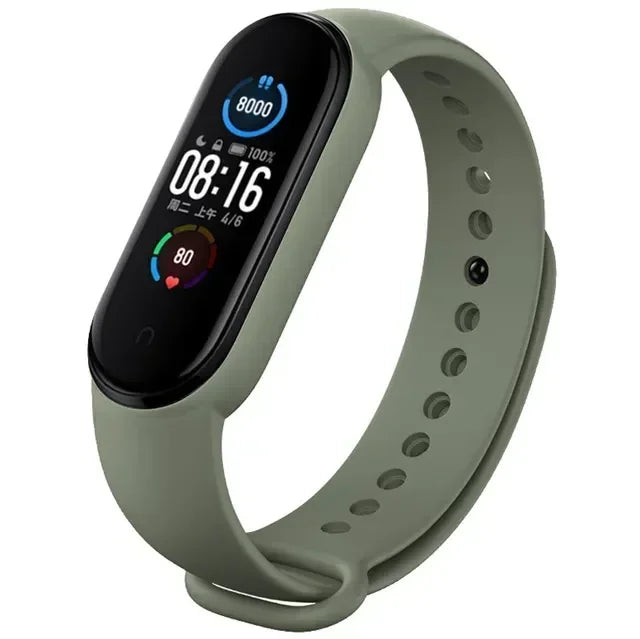 FlexFit Strap β Silicone Wristband for Mi Band 3β7