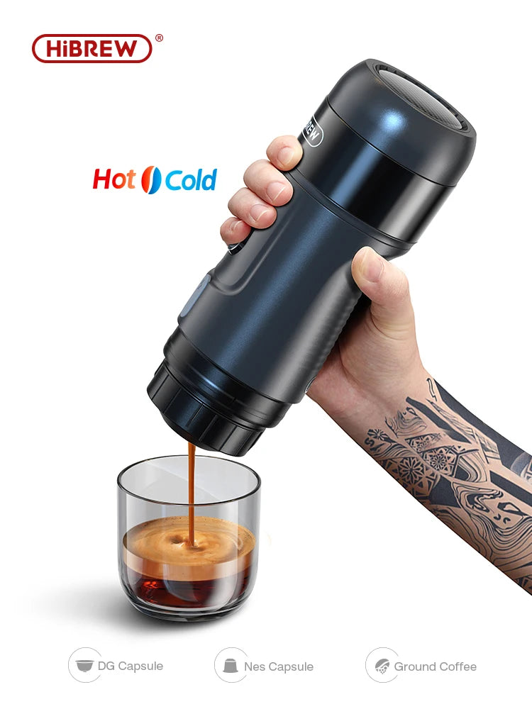 BrewGo Elite – Portable Espresso Maker for Car & Home