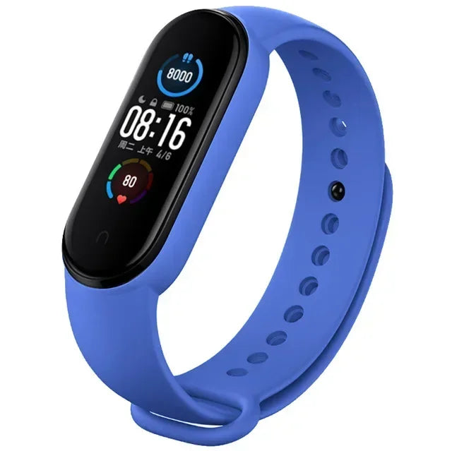 FlexFit Strap β Silicone Wristband for Mi Band 3β7