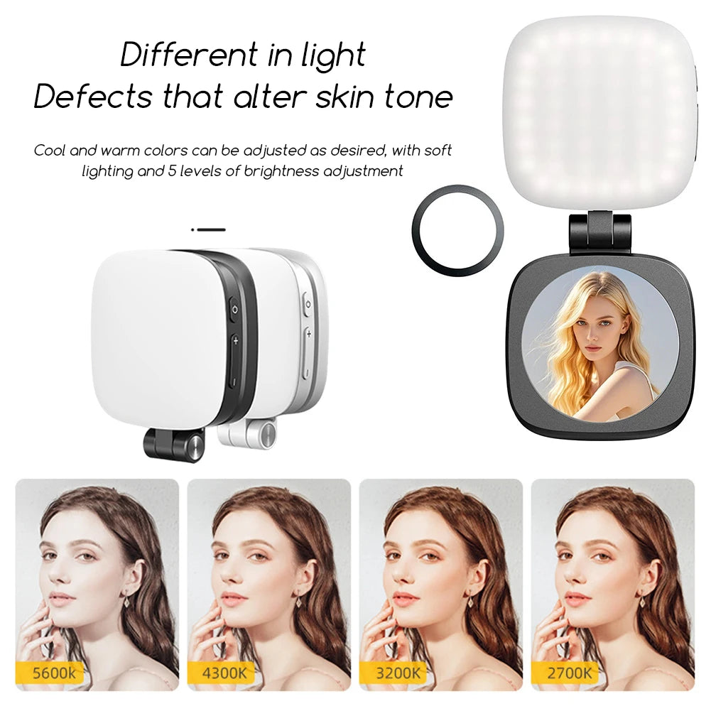 SnapBright™ Magnetic Mirror Fill Light