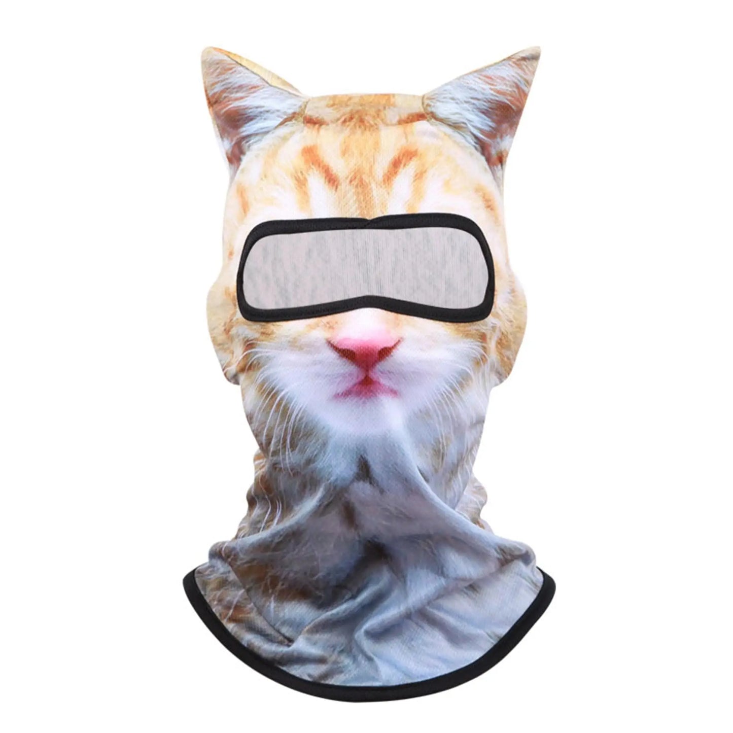 3D Cat-Ears Ski Balaclava – Festival & Rave Mask.”