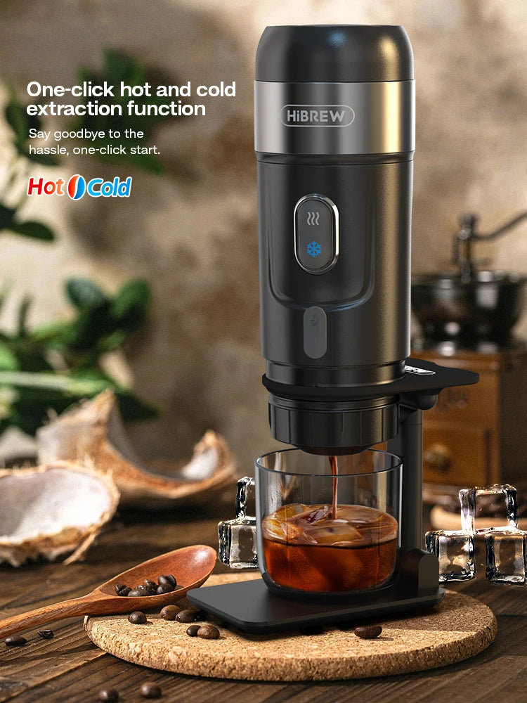 BrewGo Elite – Portable Espresso Maker for Car & Home