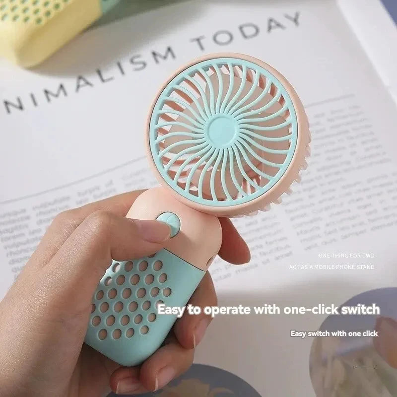 Nuevo ventilador de carga portátil (2025): Mini USB Pocket Breeze