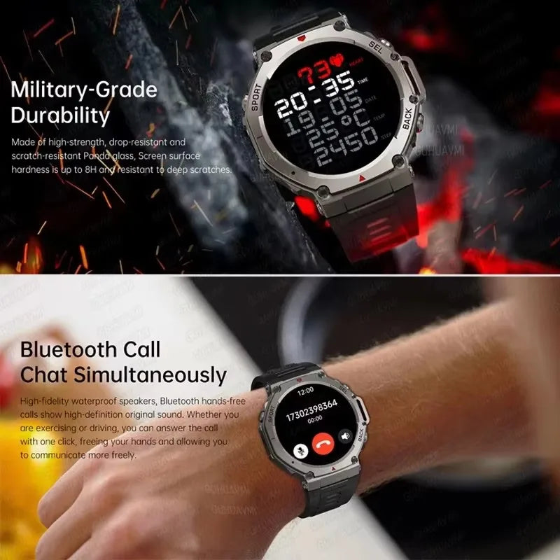 IronPeak Ultra GPS Watch – Military-Style, Dual-Band GNSS, 5 ATM