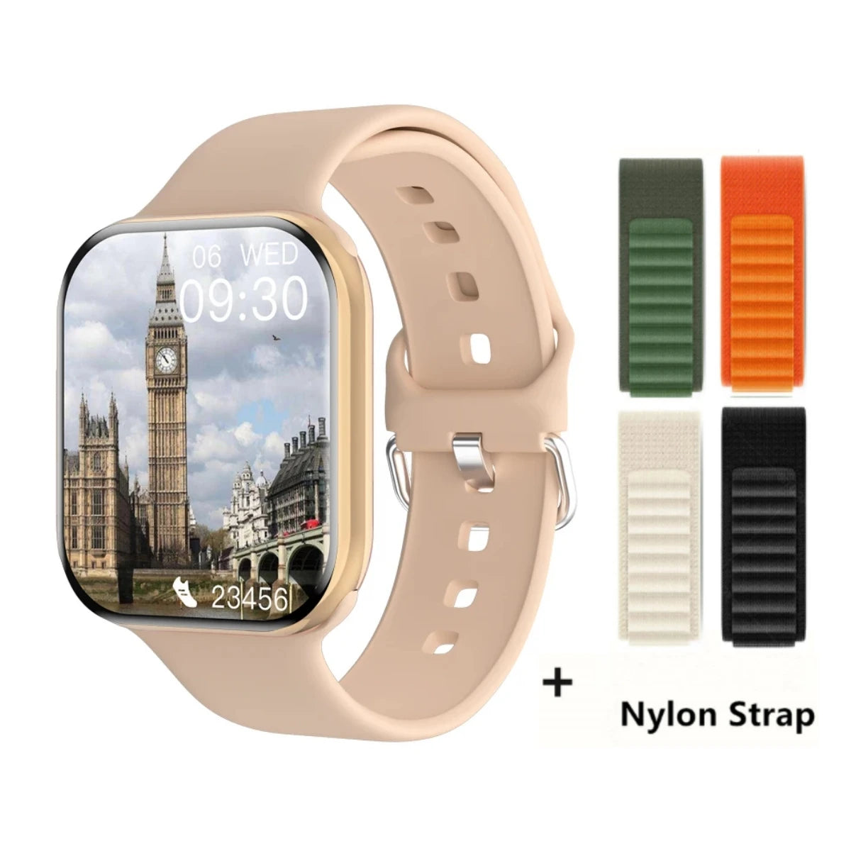 2025 Series 10 AquaLink GPS Smartwatch – NFC, Waterproof, for iPhone & Android