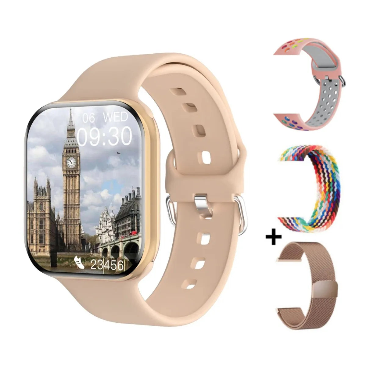 2025 Series 10 AquaLink GPS Smartwatch – NFC, Waterproof, for iPhone & Android