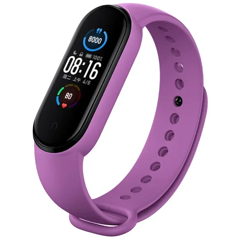 FlexFit Strap β Silicone Wristband for Mi Band 3β7