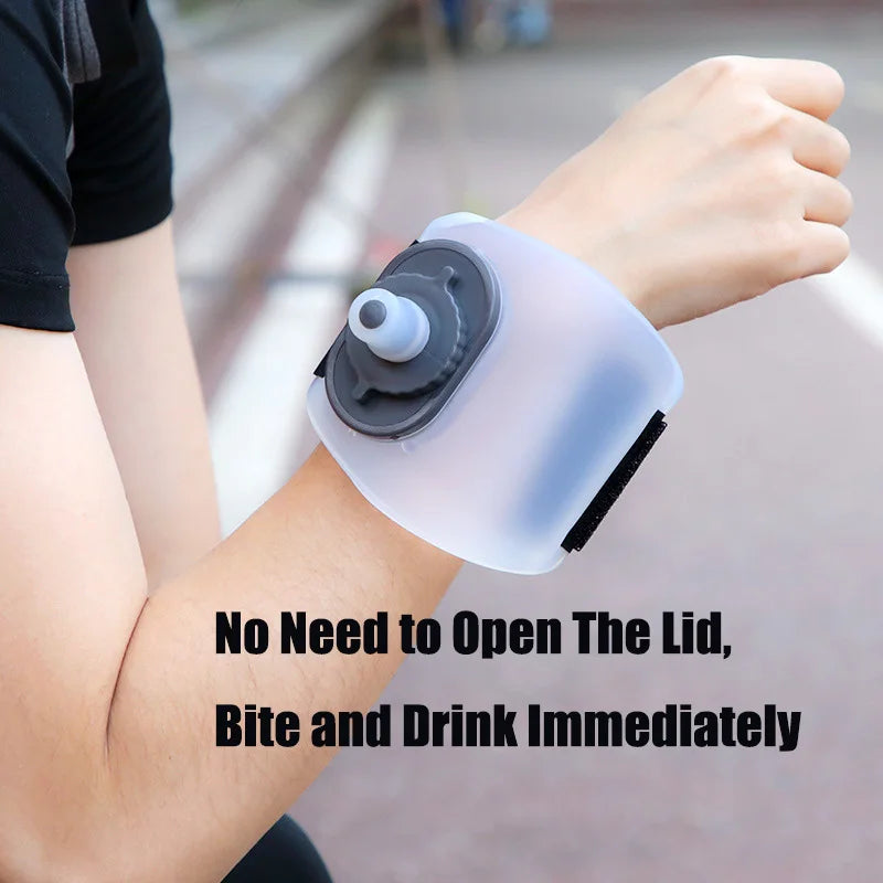WristHydrate Sports Bottle – Marathon & Trail Ready