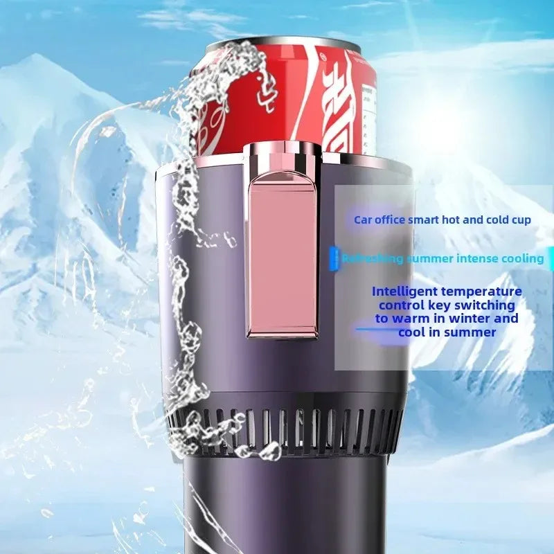 ThermoCruise Duo – Rapid Heat & Cool Mug for Car, Home & Office