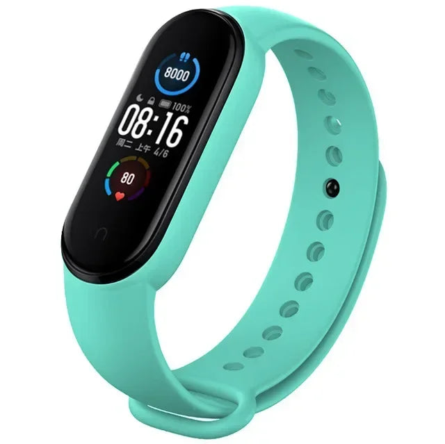 FlexFit Strap β Silicone Wristband for Mi Band 3β7