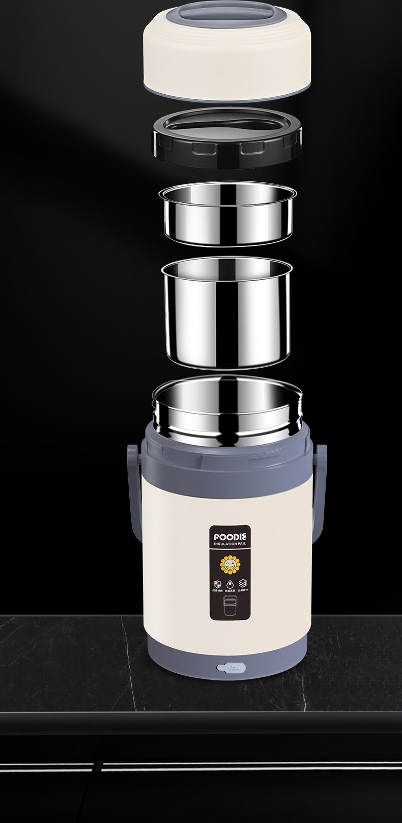 Electric Heated Lunch Box – HeatBox Pro