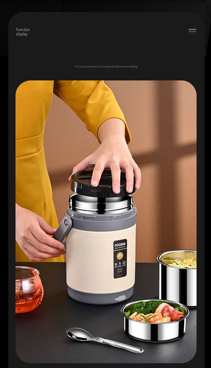 Electric Heated Lunch Box – HeatBox Pro