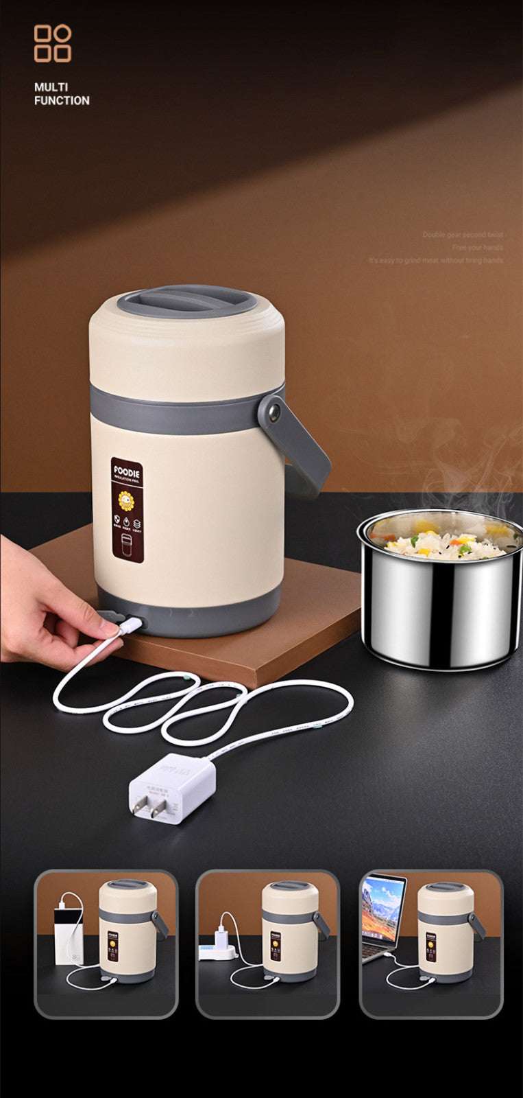 Electric Heated Lunch Box – HeatBox Pro