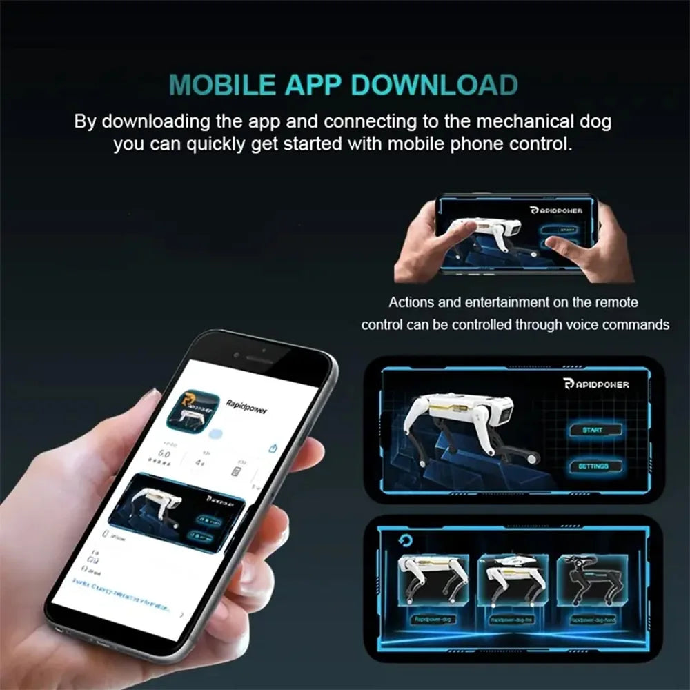 RoboPaw AI – Smart Interactive Robot Dog