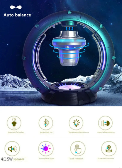 OrbitSound 360 – Floating Spaceship Bluetooth Speaker