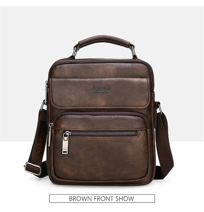ExecutivePro Leather Crossbody Bag