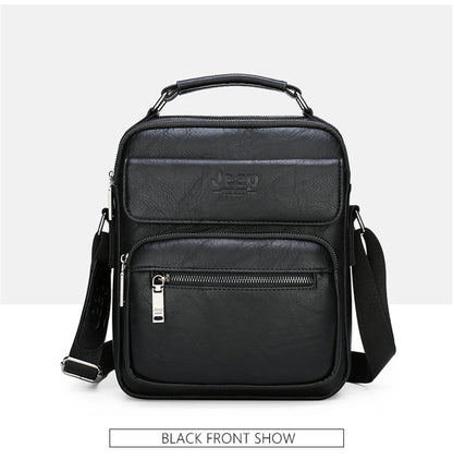 ExecutivePro Leather Crossbody Bag