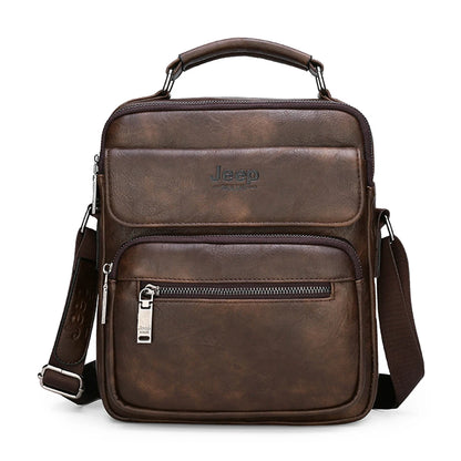 ExecutivePro Leather Crossbody Bag
