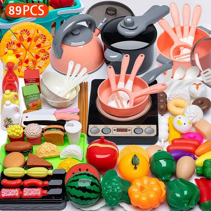 LittleCooks Kitchen – Pretend Play Cooking & Food Set