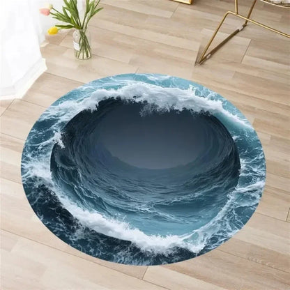 Infinity Vortex – 3D Optical Illusion Carpet.