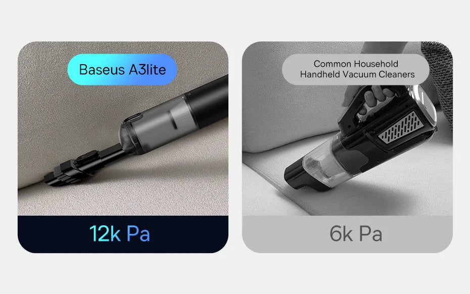 TurboClean Pro – Wireless Handheld Car Vacuum