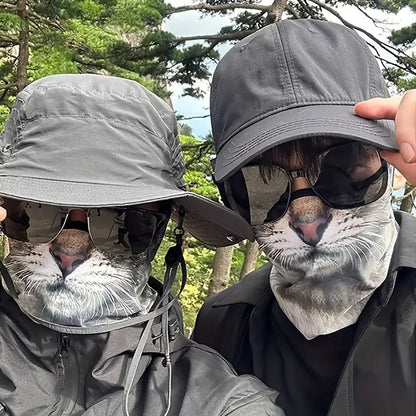 SunShield Cat 3D – Quick-Dry Face & Neck Cover