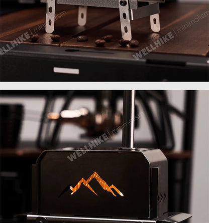 TrailHearth Mini Wood Stove – Portable Candle & Incense Burner