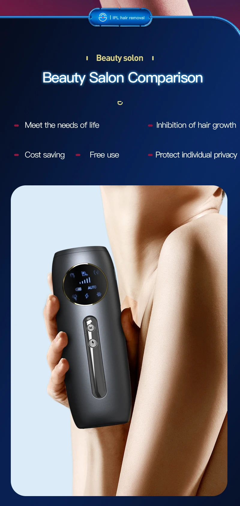 LumiSilk Ice Pro – IPL Hair Removal Device