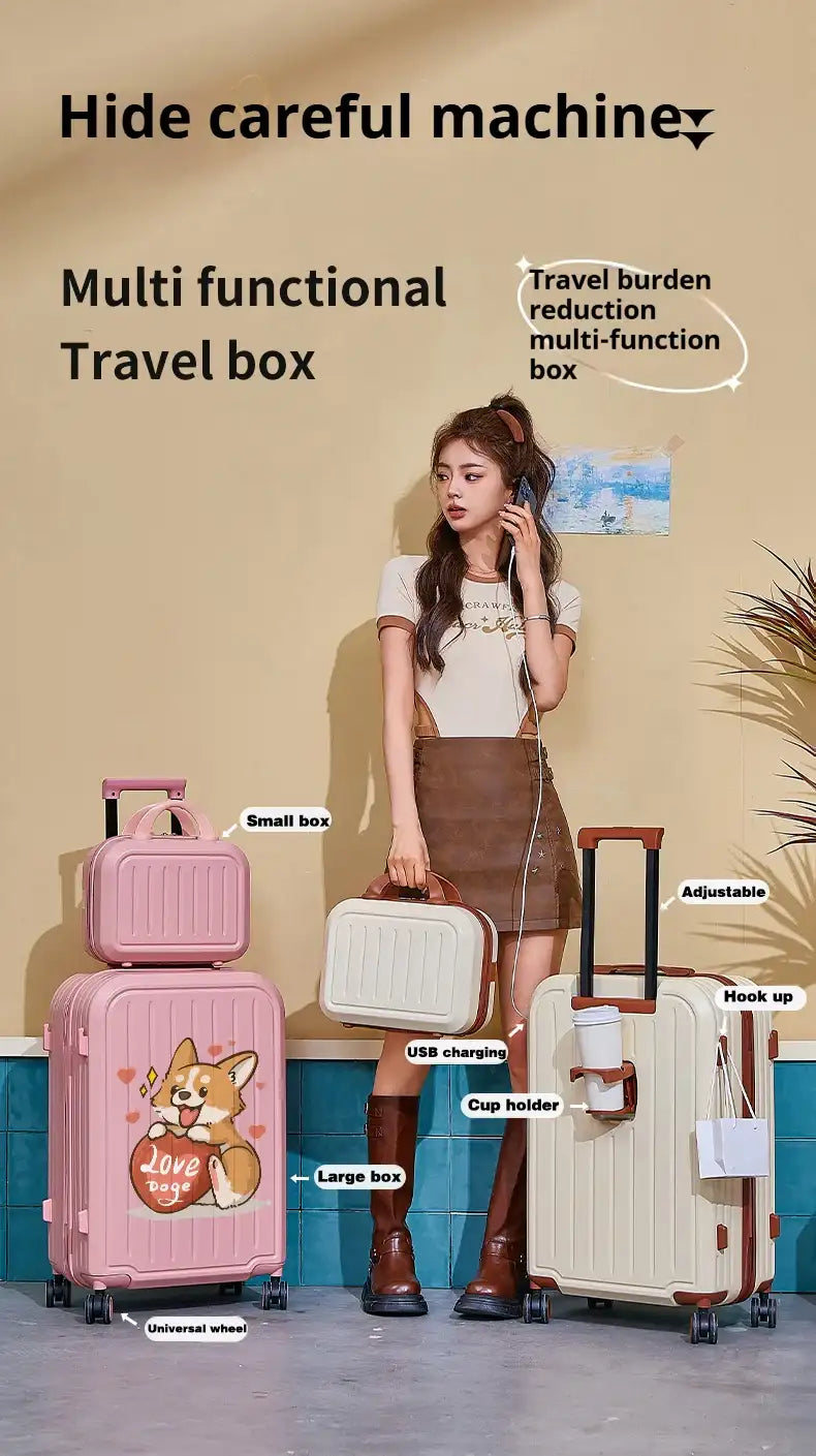 VoyageElite PC Hardshell Luggage Set