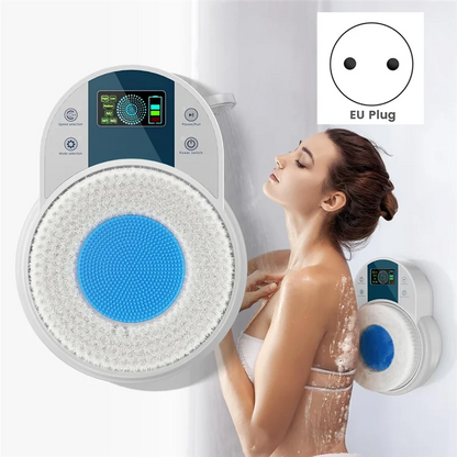 SmartScrub Pro – Wall-Mounted Back & Body Shower Cleaner