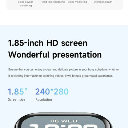 2025 Series 10 AquaLink GPS Smartwatch – NFC, Waterproof, for iPhone & Android