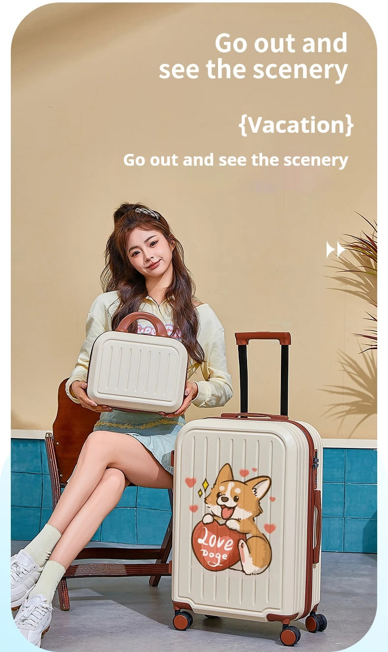 VoyageElite PC Hardshell Luggage Set