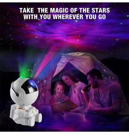 Astronaut Galaxy Star Projector – Nebula LED Night Light