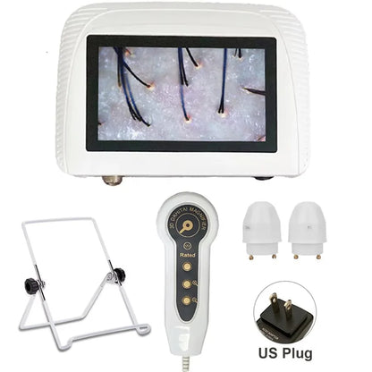 ClearView 5-Inch Skin & Scalp Analyser – Dual-Lens, Rechargeable