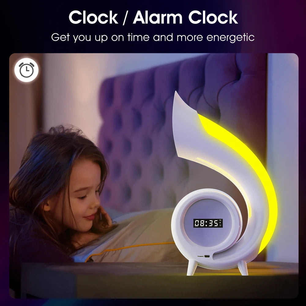 GlowSync 360 – Intelligent Mirror Speaker System