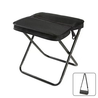 PackMate™ Folding Backpack Stool – Compact Outdoor Seat with Carry Bag