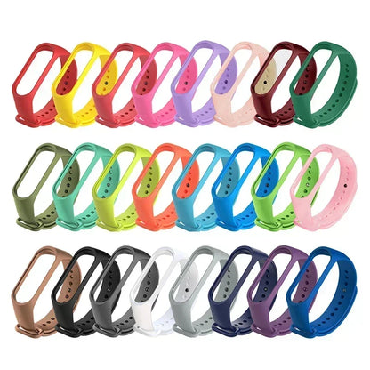FlexFit Strap – Silicone Wristband for Mi Band 3–7