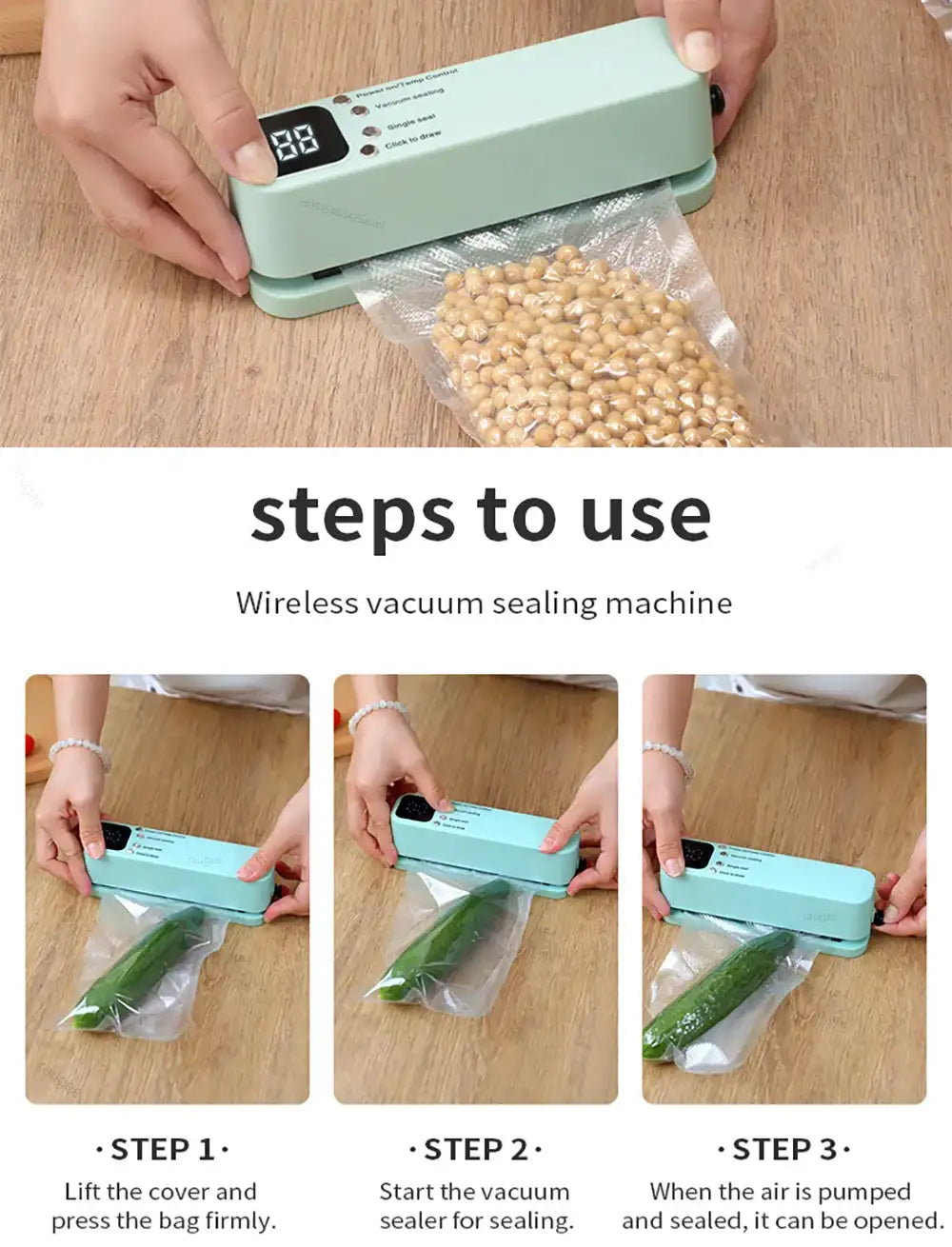 SealMate Portable Vacuum Packaging Machine